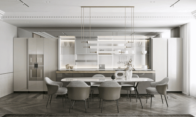 廚房設(shè)計(jì)新趨勢(shì)，高品位超時(shí)尚