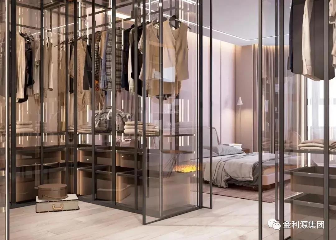 奢而不凡的透明衣柜，藝術(shù)品味與趣味