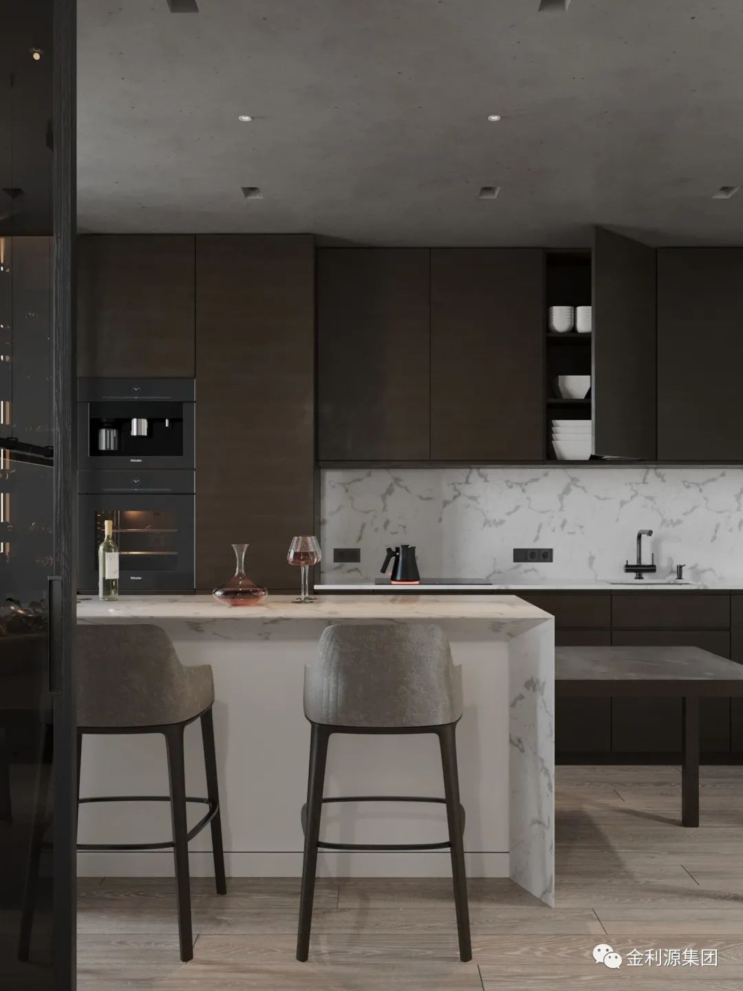 三種開放式廚房，所有細(xì)節(jié)都恰到好處